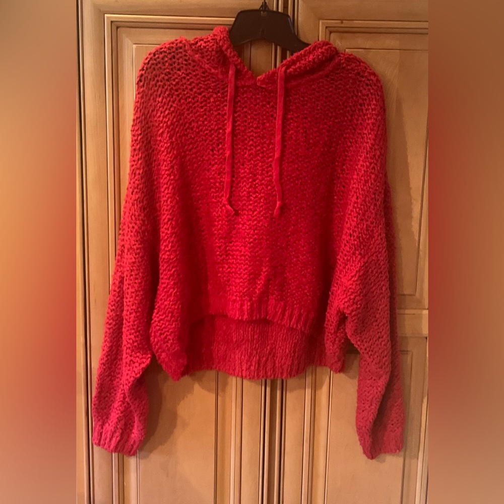 NWOT Anthropologie Pilcro Sailcloth Hooded Sweater - Picture 6 of 13